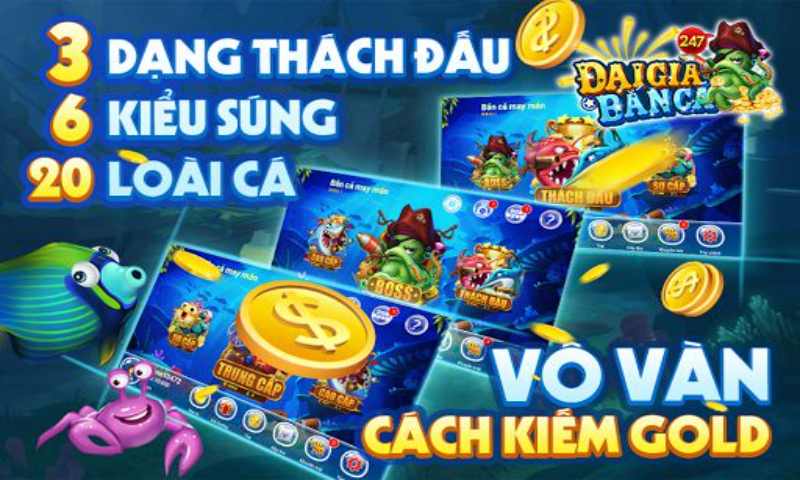Hình ảnh giới thiệu về tựa game bắn cá