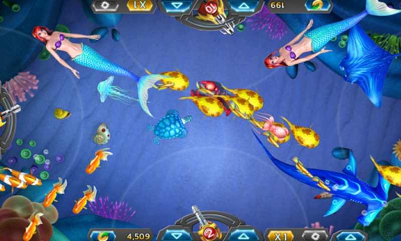 Hình ảnh một sảnh về tựa game bắn cá online