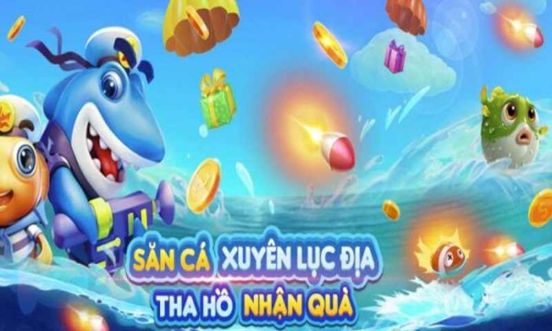 Săn cá để dành được những phần quà hấp dẫn