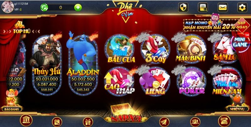Kho game khổng lồ vô cùng hấp dẫn
