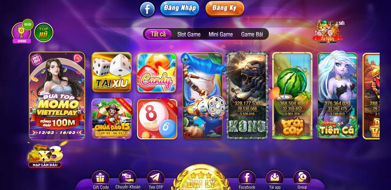 Các hình thức đăng ký tài khoản Vip88 club.