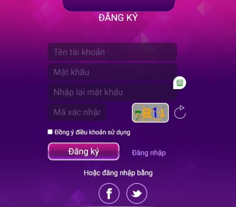 Giao diện đăng ký tài khoản R88 trên điện thoại