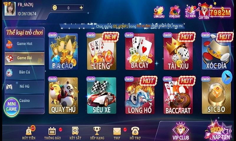 Kho game siêu chất của cổng game