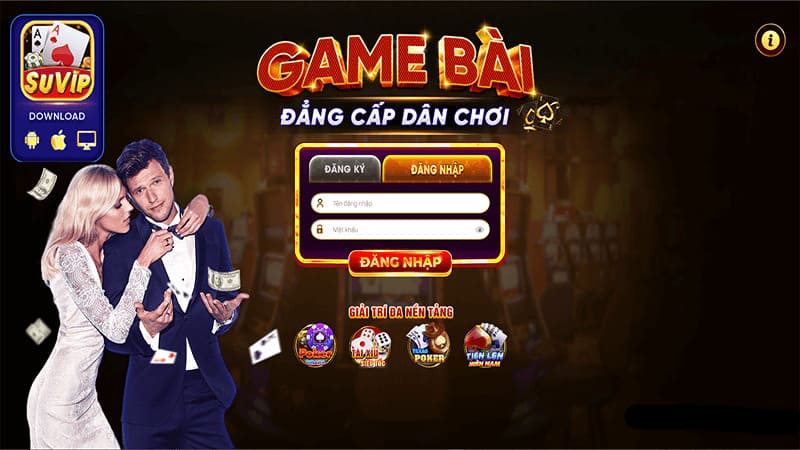 Đăng ký tài khoản ở Suvip