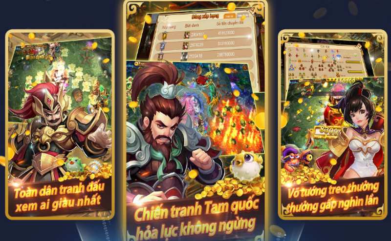 Hướng dẫn cách nạp tiền vào bắn cá tam quốc online