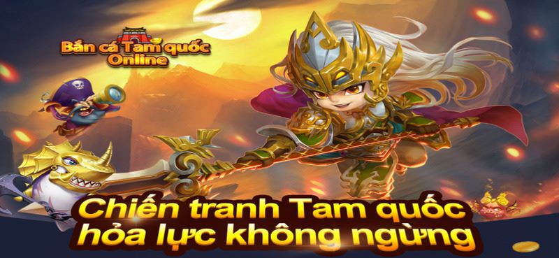 Game bắn cá tam quốc online có nhiều độ khó để bạn lựa chọn