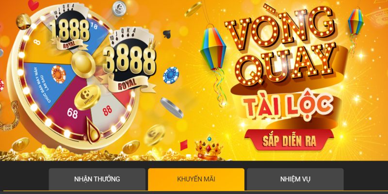 Các khuyến mãi Nổ hũ 888B cực HOT